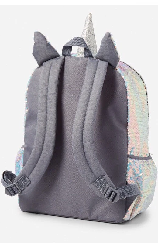 Shimmer unicorn initial clearance backpack