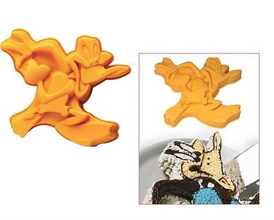 Silikomart: Kuchenform Daffy Duck Silikon Ernährungs- (Made IN Italy)