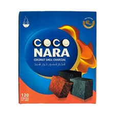 Coco Nara Coconut Shell Charcoal 100 Natural Ecological No Trees Cut, 120 Piece