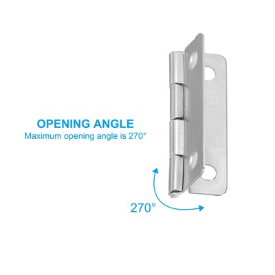 120 Bisagras Miniatura Para Cajas De Madera - Con Tornillos Y Destornillador - Ideal Para DIY