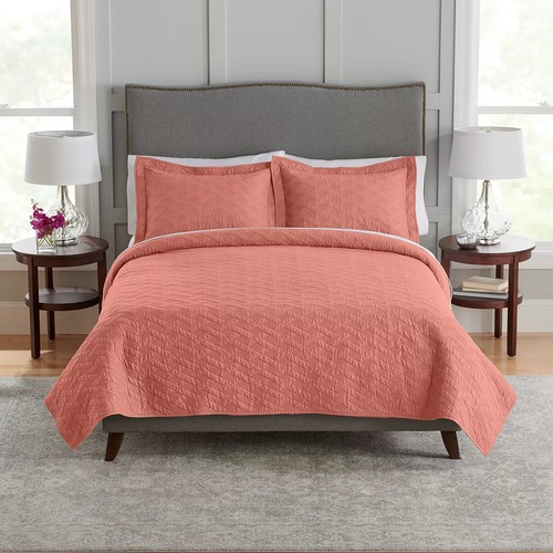 Sonoma Goods For Life Heritage Anna Geo Quilt & Sham- Twin/XL