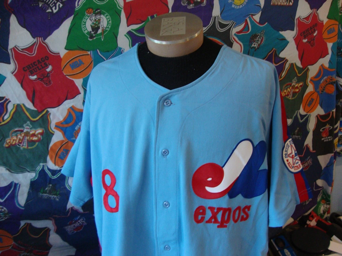 1982 Montreal Expos Gary Carter MLB All Star Throwback Jersey 3XL