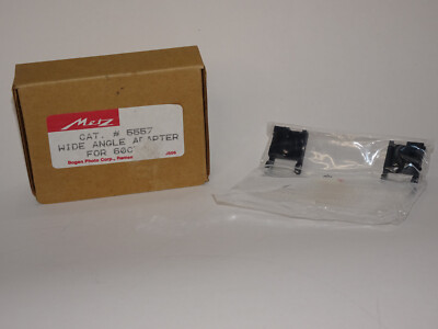NEW METZ 60CT CAT. # 5557 WIDE ANGLE ADAPTER for FLASH *