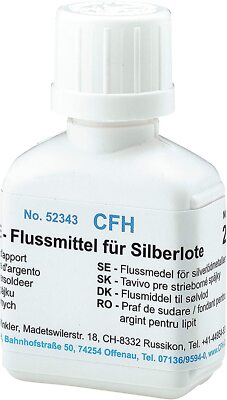 CFH Flussmittel für Silberlote 25g 500-800°C Löten Kupfer Messing Stahl FM343