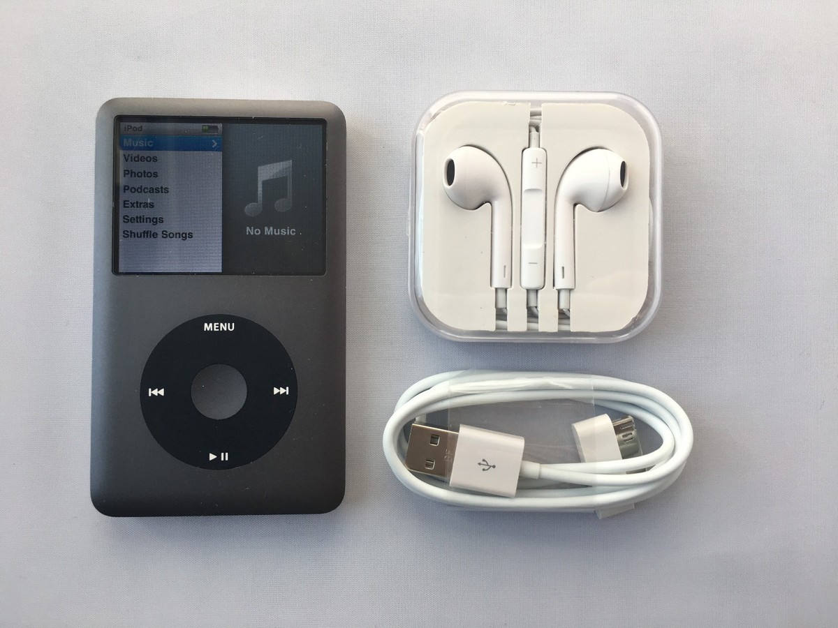 Apple iPod classic 6th Generation 160gb Black mint
