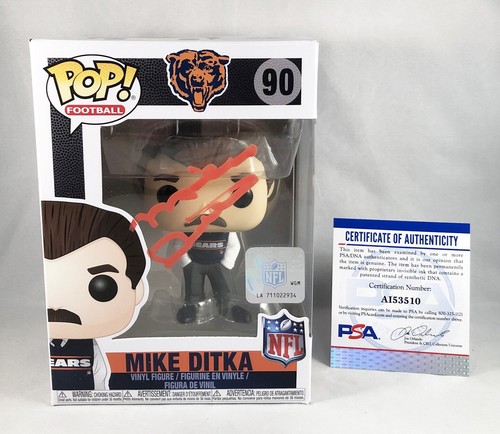 Chicago Bears Mike Ditka Signed Funko 