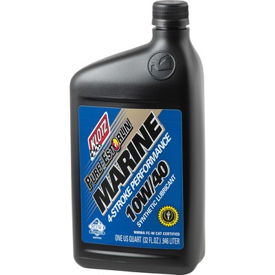 Klotz Marine 4-Stroke Engine Oil - 10W-40 - 1 U.S. quart KE-334