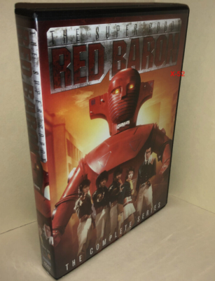 Super Robot Red Baron DVD complete series tokusatsu sentai robo
