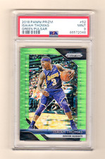 ISAIAH THOMAS 2018-19 PANINI PRIZM GREEN PULSAR PRIZM # / 25 FRESH PSA 9 LAKERS