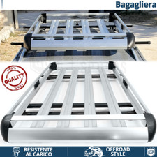 Cestello PORTAPACCHI Tetto per Renault Megane, Scenic Bagagliera in ALLUMINIO