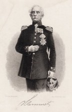 1890s GERMANY Prussian PRINCE FIELD MARSHAL in UNIFORM Portrait Original GRAVE 1