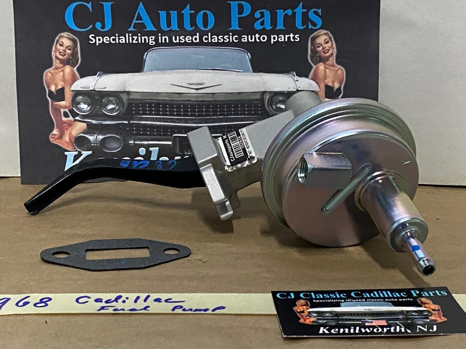 Cadillac Deville Fleet Eldorado Calais 1968 nuevo motor bomba de combustible mecánica Foto 2 de 4