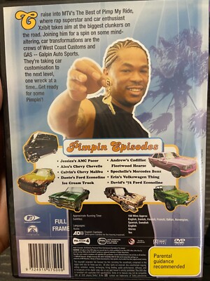 Pimp My Ride The Best of Seasons 3, 4 & 5 region 4 DVD (MTV