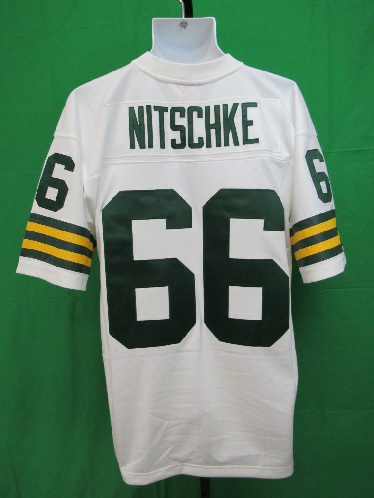 Green Bay Packers スタジャン 66 New 1966 Green Bay Packers #66 Ray Nitschke M-L-XL-2XL