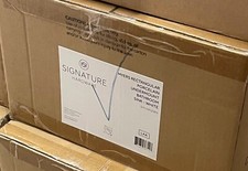 Signature Hardware SHU1812WH Myers Porcelain Undrmoun Bathroom Sink White 447961