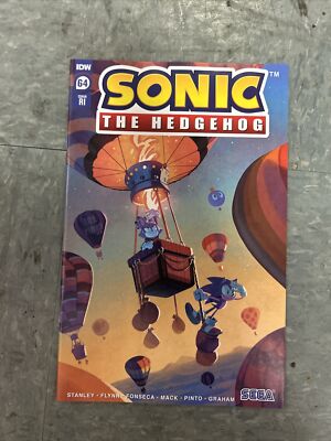Sonic the Hedgehog #64 RI 1:10 Incentive Variant Cover2023 IDW NM | eBay