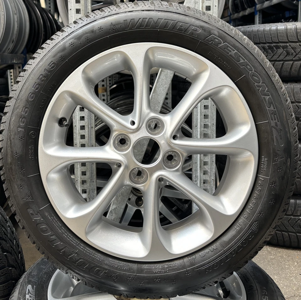 4 Orig SMART Winterräder 165/65 R15 81T Fortwo Forfour W453 A4534013900 1012 - Bild 2 von 4