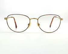 Marchon Eyeglasses Frames ONLY mod. C.E.O. 100 Tortoise Gold Oval Vintage