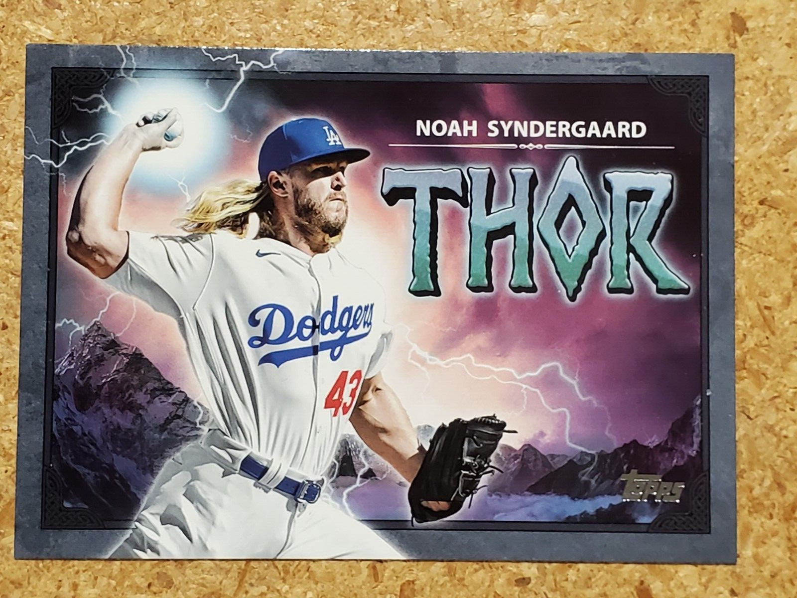 Noah Syndergaard 2023 Topps Update AKA Thor Dodgers