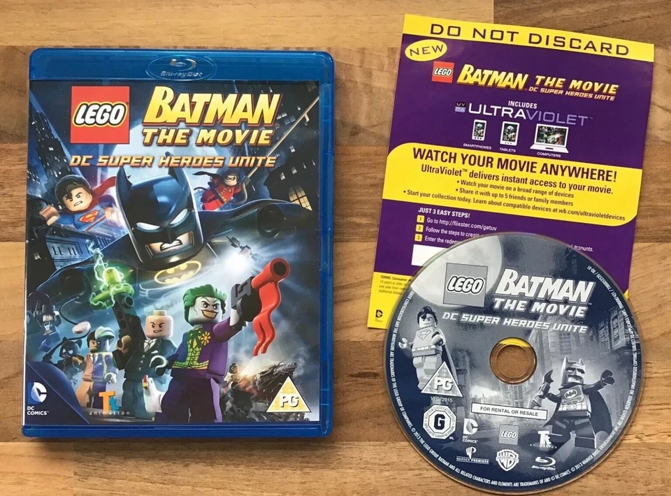 LEGO SUPERHEROS - BATMAN THE MOVIE - BLUERAY MOVIE (INC DIGITAL CODE & BOX) - Image 2 of 4