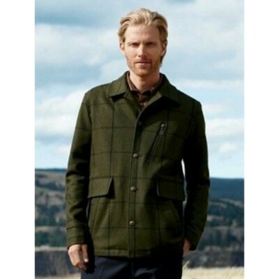 olive green wool jacket