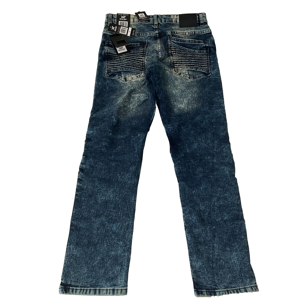Xray Denim Jeans Boys Size 16 Blue Stretch Biker | eBay