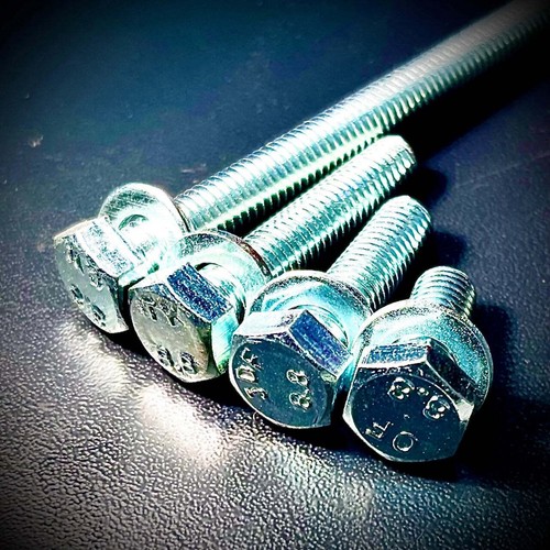 M18 Hex Set Screw Bolt Washer High Tensile BZP - Picture 6 of 13