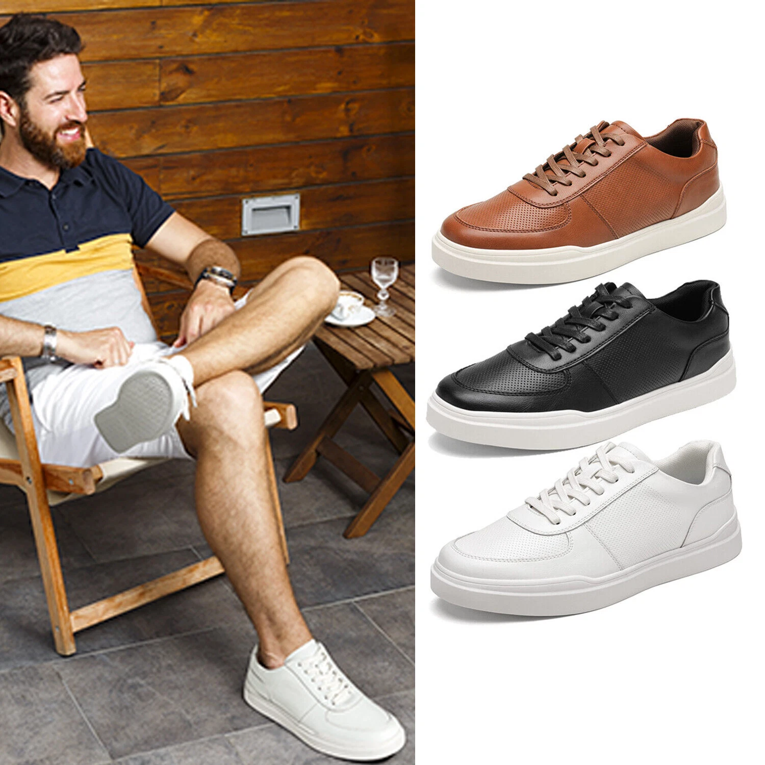 Bruno Marc Men's Casual Dress Sneakers Classic Lightweight Shoes US Size 6.5-15
Opens in a new windo