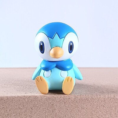 Piplup Pokemon Sitting Figure Japanese Nintendo From Japan F/S