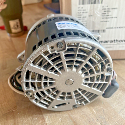 Marathon Electric Motor 1/5 HP 1625 Rpm 1PH 208-230V 48MZ F 048A17O11034 - Picture 7 of 7