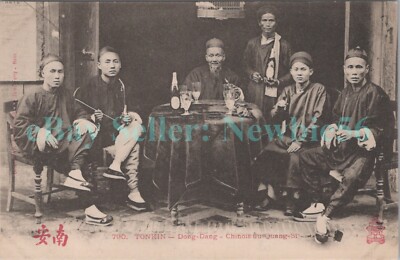 Dong Dang Tonkin Vietnam - CHINESE MEN FROM GUANGXI CHINA - Postcard