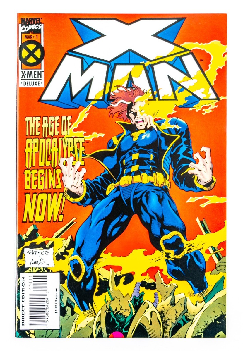 X-Man #1 (1995 Marvel) 1st App. of Nate Grey! Age of Apocalypse
