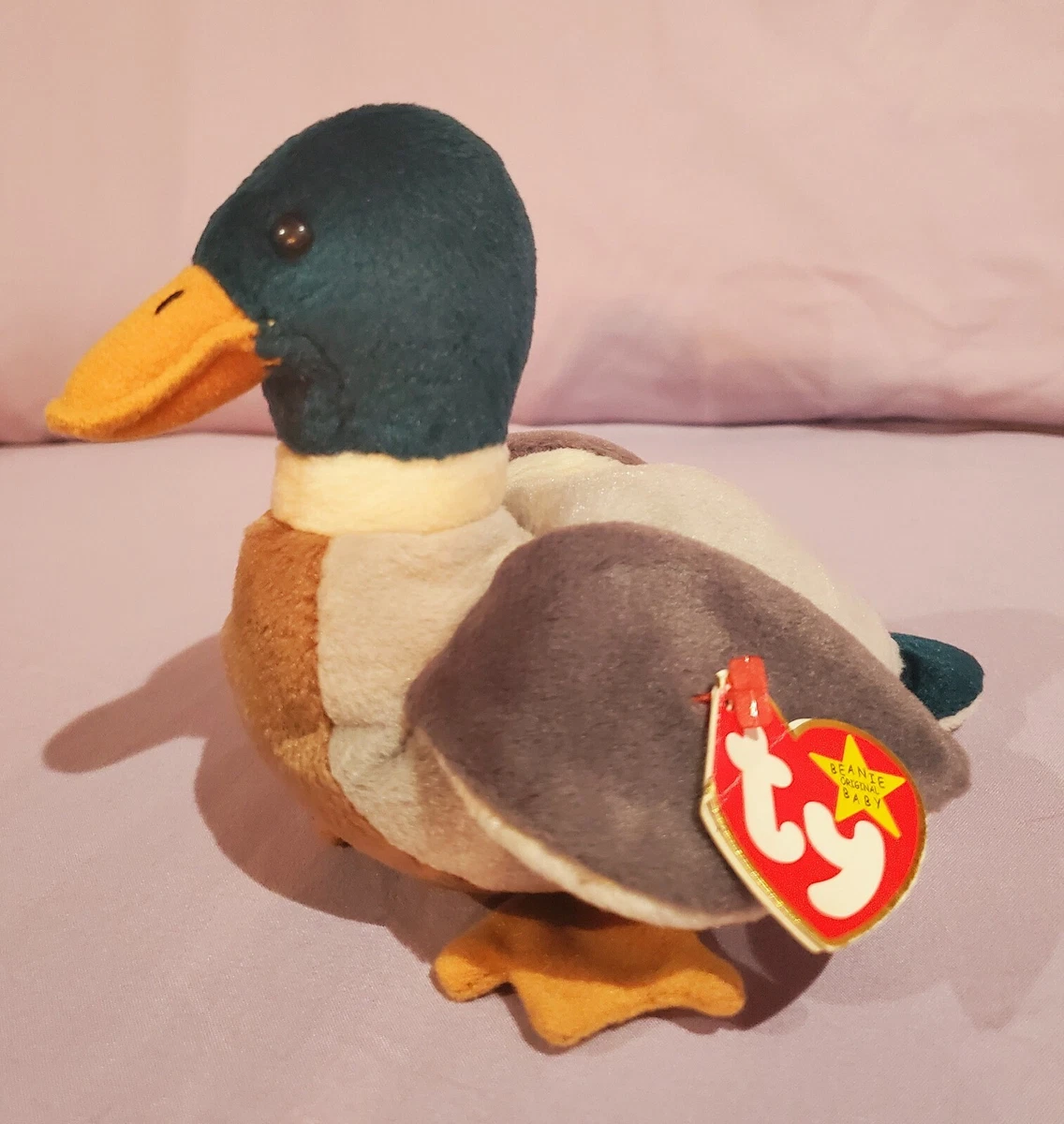 Jake the mallard on sale duck beanie baby