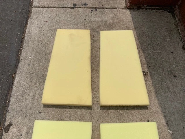 RECARO BMW E21 320i E10 2002 2002tii SEAT CENTER FOAM CUSHIONS SEAT KIT NEW - Image 3 of 4