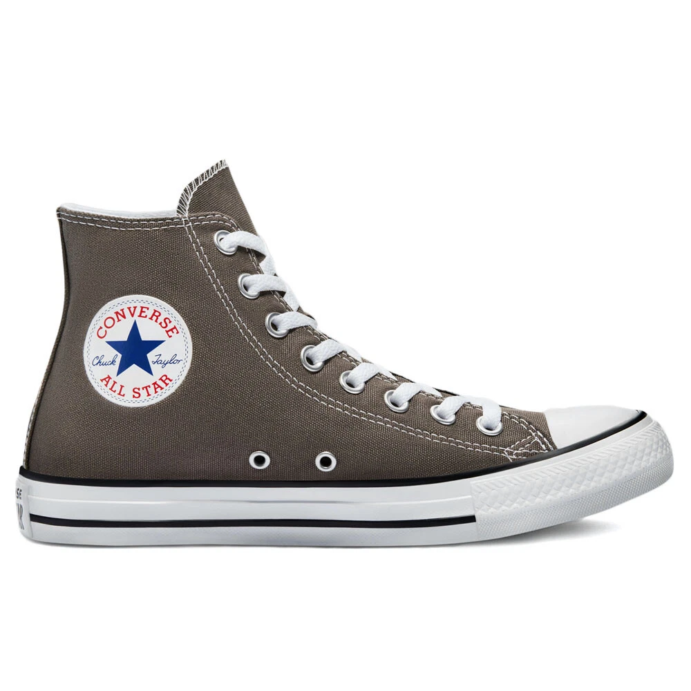 Converse All Star Chuck Taylor Hi High Women&#039;s Shoes Grey 36 37 38 40 | eBay