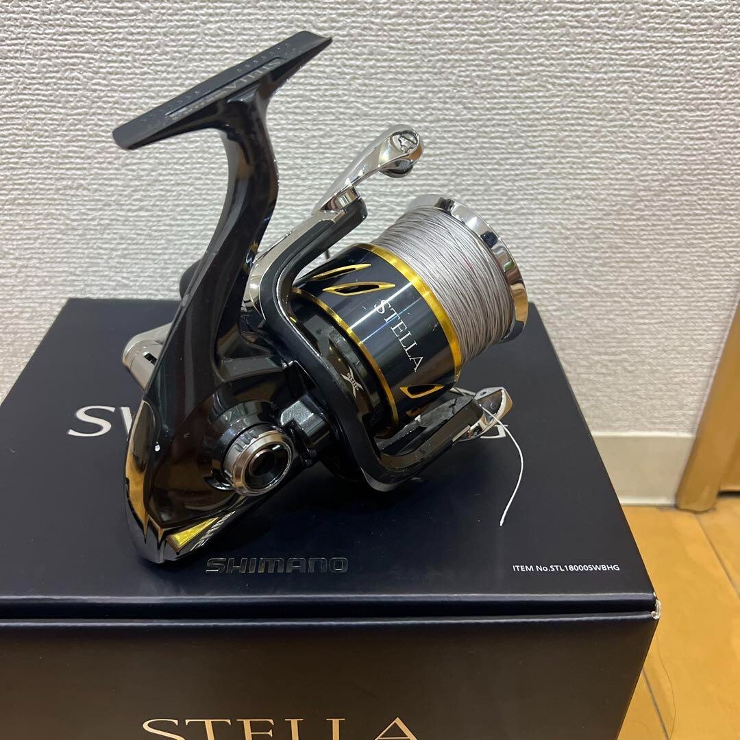 Shimano 13 Stella SW 18000HG Spinning Fishing Reel with Box Shimano 13 Stella SW 18000HG Spinning Fishing Reel with Box