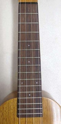 Famous Ukulele FS-5 Soprano Hawaiian Koa with Gig Bag Used Famous Ukulele  FS-5