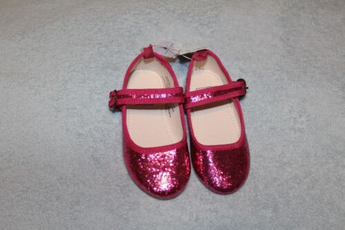 Kleinkind Mädchen MJ rosa Glitzer Schuh Größe 5 neu mit Etikett von Gap - Bild 1 von 4