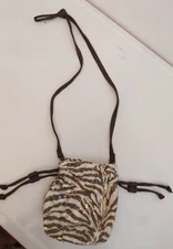 Bongo Tiger Sequin Sm. Cinch Purse