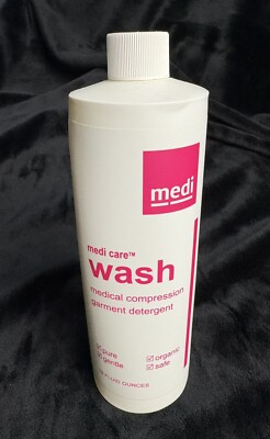 Mediven Medi-Care Compression Stocking Wash Laundry Detergent 16 oz Bottle