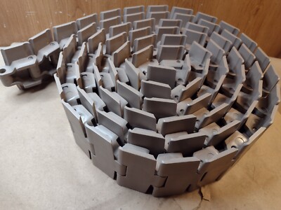 10' of Habasit HabaCHAIN Slat Top Conveyor Chain / Belt, C0880K325, 3.25'' Wide