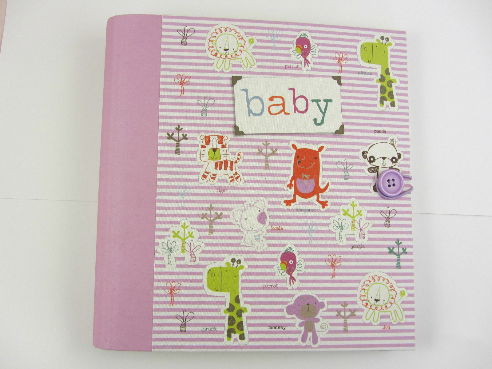 BABY RECORD SCRAPBOOK RINGBINDER FOLDER BOOK