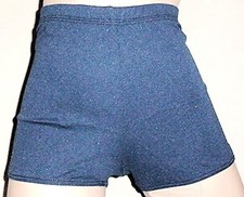 NWT GK Elite Nylon sports cheerleading shorts Navy Blue  M or L