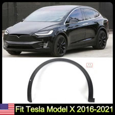 Fit 2016-2021 Tesla Model X Front Left Fender Flare Wheel Arch Housing Molding