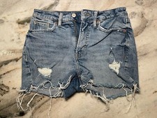 Old Navy O G Short High Rise Distressed Denim Cut Off Shorts Women s Size 4