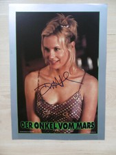 Daryl Hannah autograph signed A4 lobby card "The Uncle From Mars"