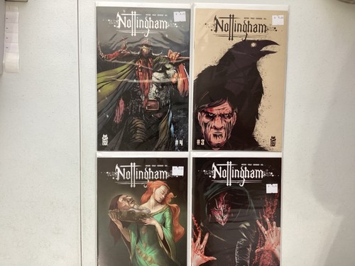 Nottingham 1-4 2021 Complete Mad Cave Comics 2nd 3rd Printings NM