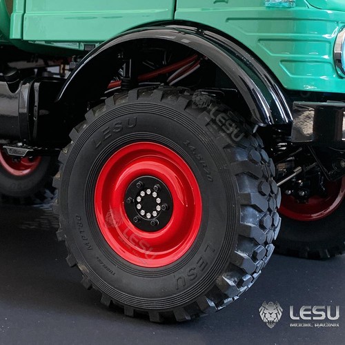 LESU Aluminium Alloy Wheel Hubs Parts for 1/10 RC Crawler Truck Cars RAVE-UM406 - Foto 8 di 10