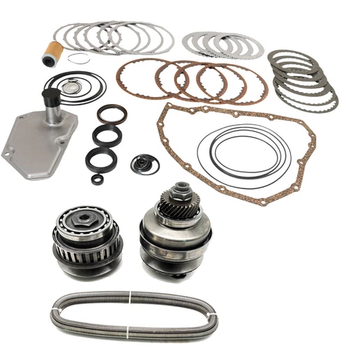 JF015E RE0F11A Transmission Master Rebuild Kit & Pulley Set W/ Belt For Nissan - Picture 2 of 7