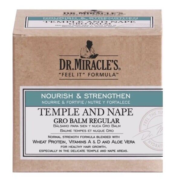 DR MIRACLES Temple & Nape Gro Balm (4oz) DR MIRACLES Temple & Nape Gro Balm (4oz)